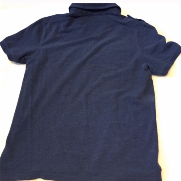 Calvin Klein navy blue short sleeve polo shirt - Picture 3 of 6